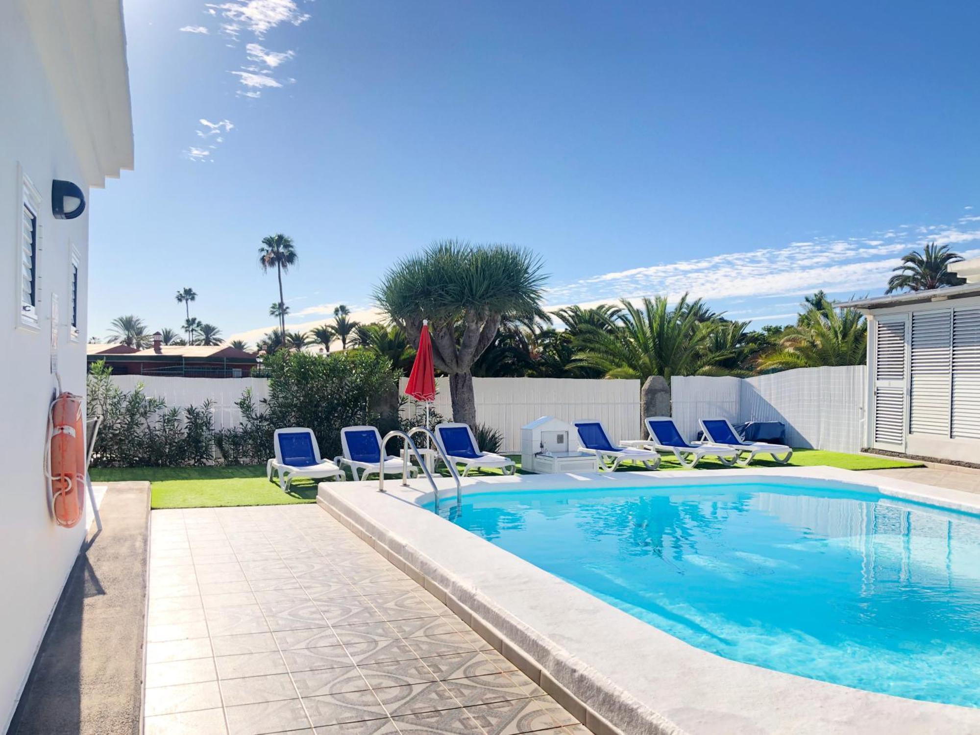 Bungalows Las Almenas Maspalomas  Bagian luar foto